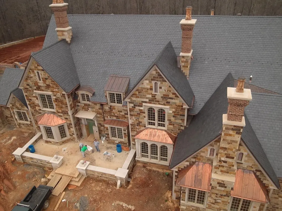 Craftsman Roofing Gutter Guard Installation project in Caesars Head
